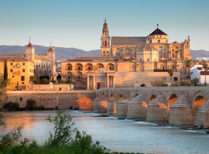 A UNESCO World Heritage Site, the ancient city of Cordoba will be our base for two nights.  We have free time after our rides to stroll the cobblestone streets and peek inside courtyards brimming with colorful potted plants.