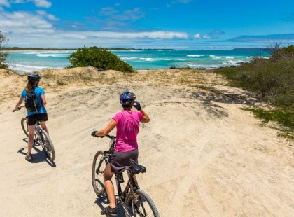 Explore the sandy roads and picturesque coastline of Isabela on two wheels.