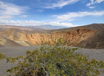 Take a hike in or around the Ubehebe Crater.