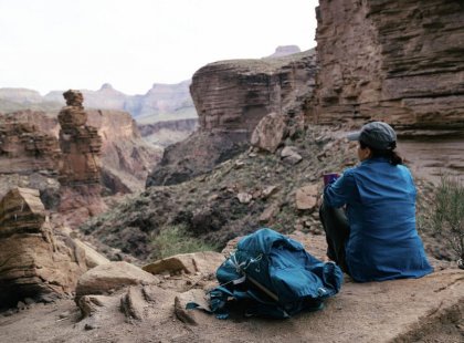 Enjoy solitude in the quiet corners of the Grand Canyon.