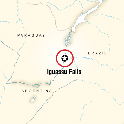 Iguassu Falls Independent Adventure - Tour Map