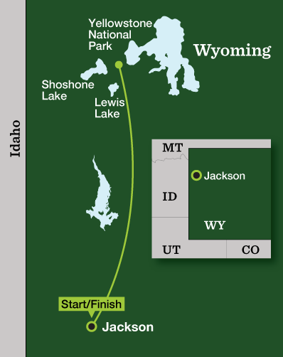 Yellowstone Kayaking - Tour Map