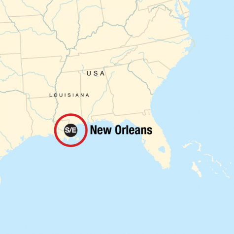Iconic Mardi Gras New Orleans - Tour Map