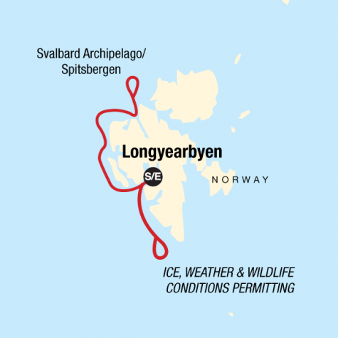 Realm of the Polar Bear - Tour Map