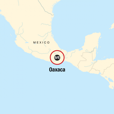 Mexico's Day of the Dead in Oaxaca - Tour Map